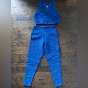Booty by Brabants Croco Leggings - Blue
